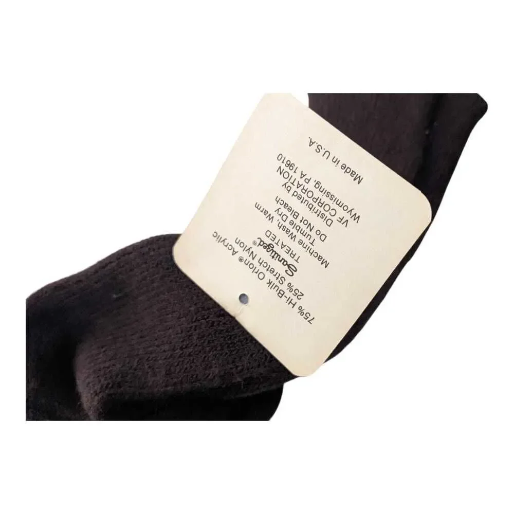 Vintage Mens Lee Casual Crew Socks Brown 10-13 Orlon Acrylic Nylon‎ Sanitized